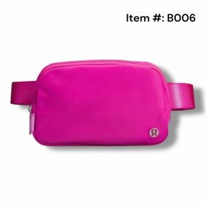 Lululemon Everywhere 1L Crossbody Belt Bag - Hot Pink (B006) NWT